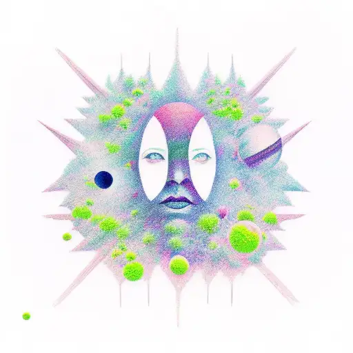 Outter Space With Forests