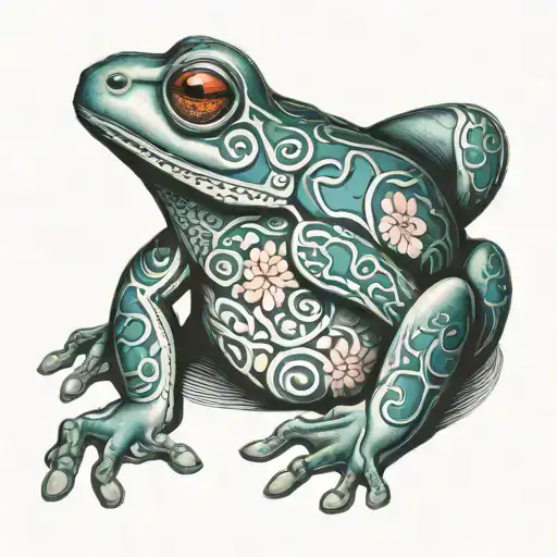 Chinese Stone Frog Hieroglyph