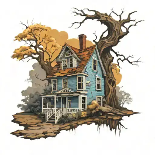 Broken House On 35Th Street