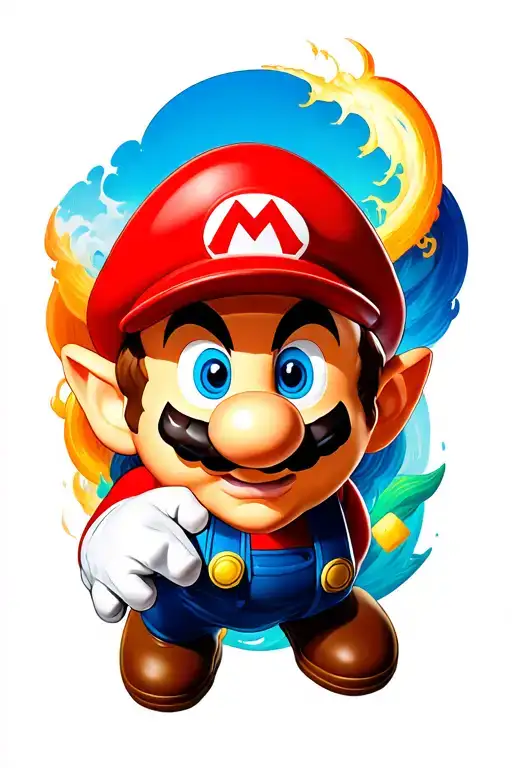 Super Mario With Link