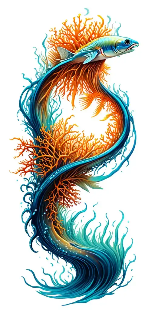 Edge Of Reef Saltwater Ocean