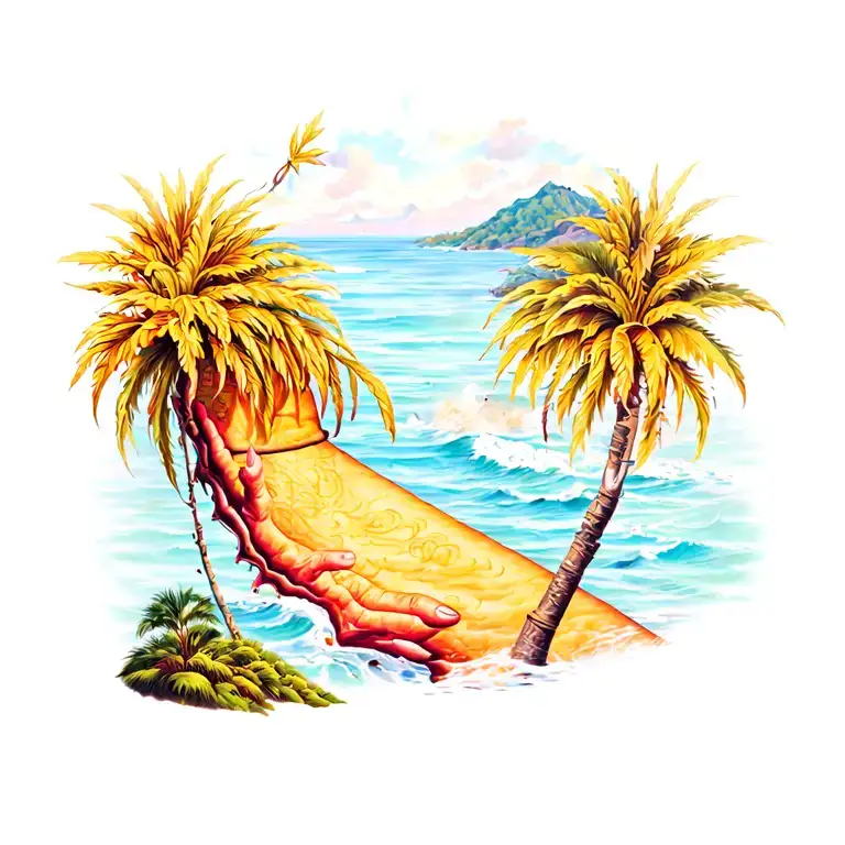 California Theme Chest Piece