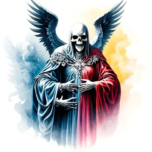 Reaper Demon And Angel