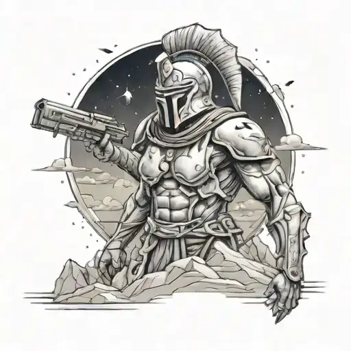 Spartan Stranded On Alien Planet