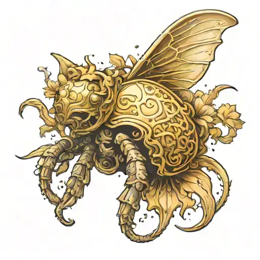 Gold Childhood Cancer Awareness