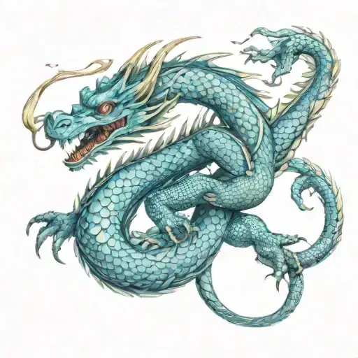 Haku Dragon From Spirited
