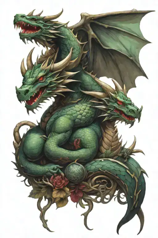 Dragon And Ox Resting