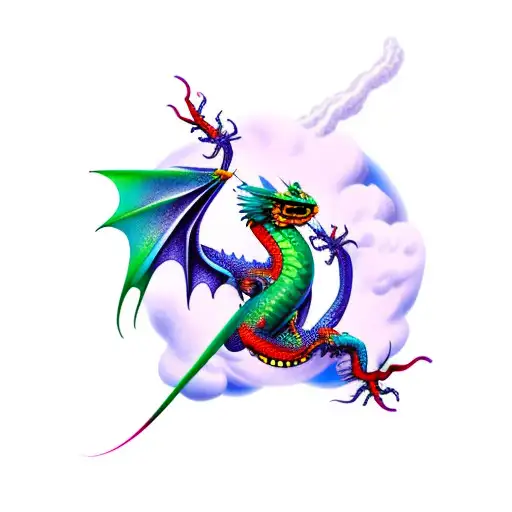 Flying Dragon Bird