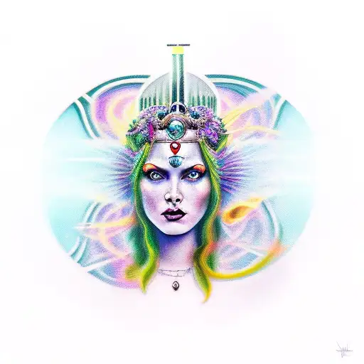 Goddess Of Good And Evil