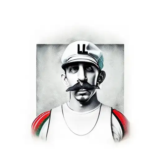 Luigi Gangsta Tribute Green