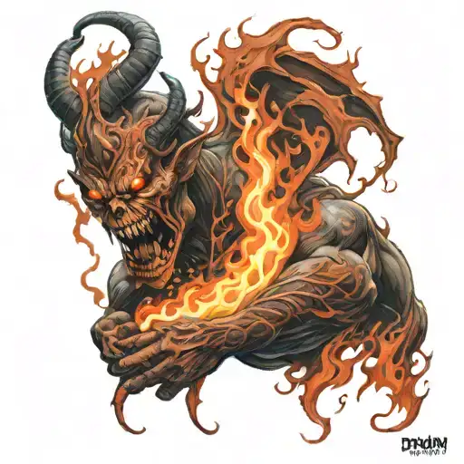 Demon With Fire