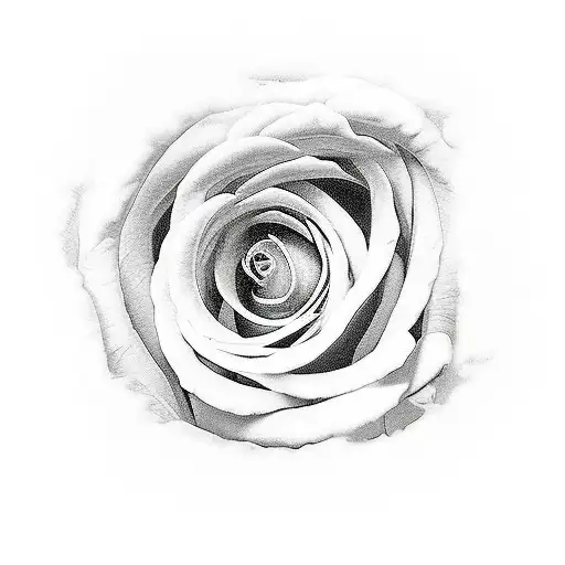 Una Rosa Entrelazada En Alas De Angel