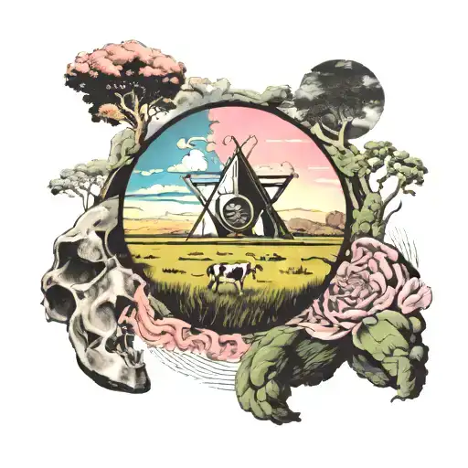 Pink Floyd Atom Heart Mother Cover Mixed With Wish You Were Here Cover