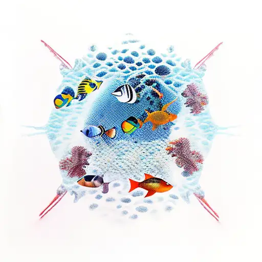 Scuba Diving And Ocean