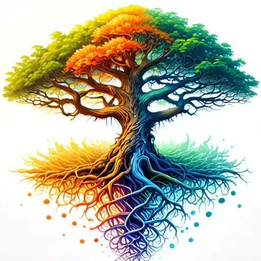 Double Helix Tree Half Dead Half Alive Half Dead