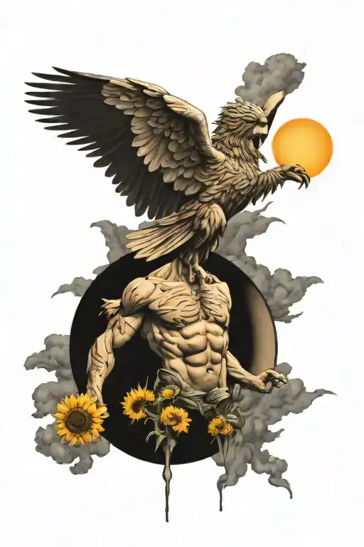Icarus Eating The Sun
