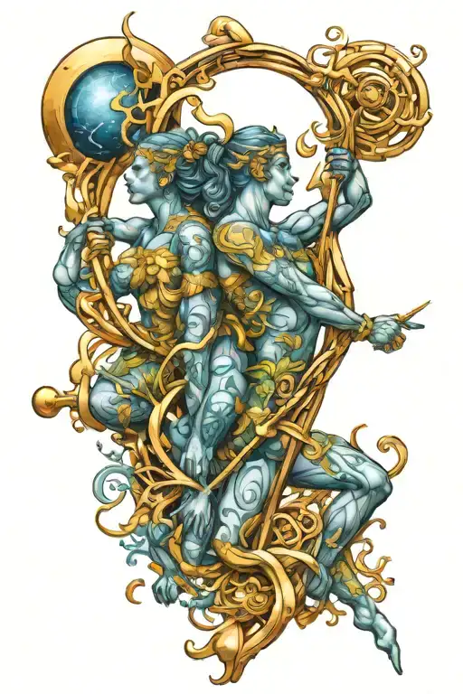 Gemini Sagittarius Aquarius Astrology Sign Entangled