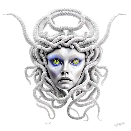 Medusa Gorgon Beautiful Female