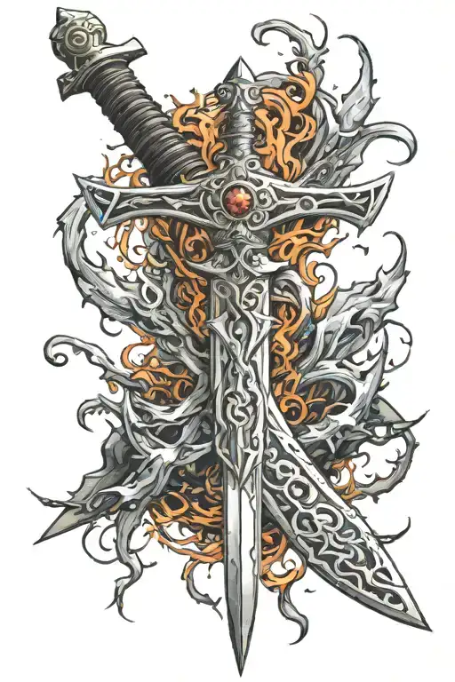 Sword Electrified No Background