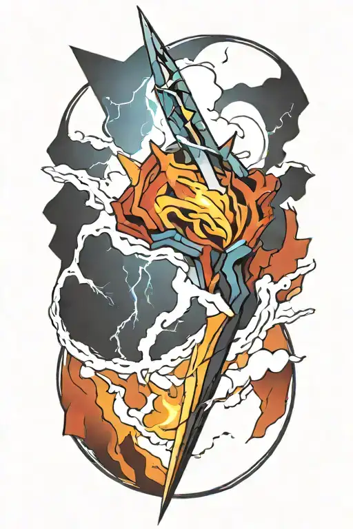Lightning Circling Spear