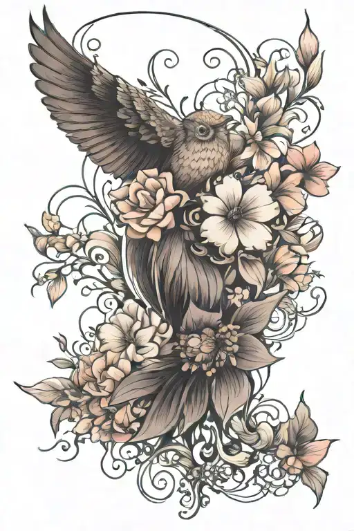 Floral Design Incorporating