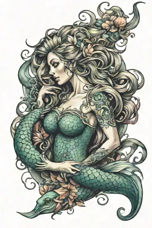 Mermaid Fantasy Arm Sleeve