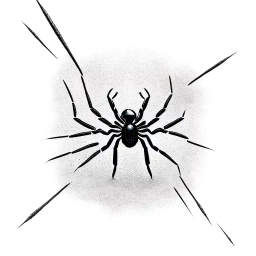 Black Spider With Gun