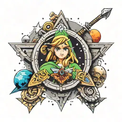 Incorporate Zelda In A Space Themed