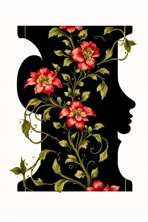 Filler Floral Stems Vine Intertwined Wrapping