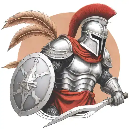 Spartan In Full Armor