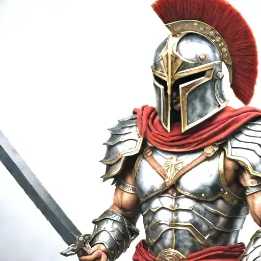 Spartan In Full Armor