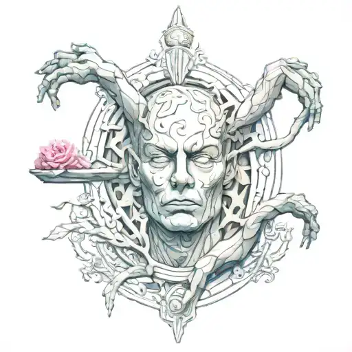 3D Wall Art Body Sculptures Realistic Sceen