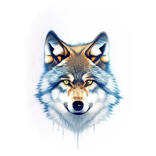 Wolves And Full Moon