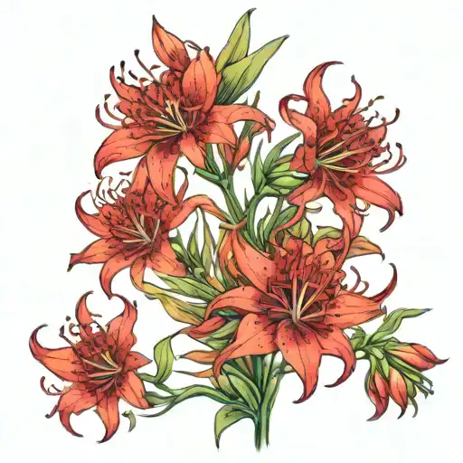 Red Spider Lilies