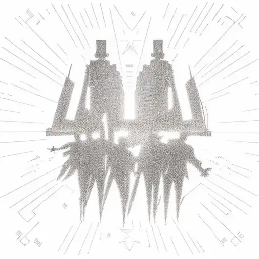 Silhouette Of Ratm Battle For Los Angeles Album Cover But Add Style