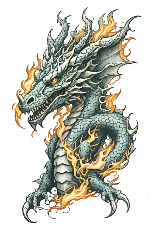 Dragon Breathing Fire