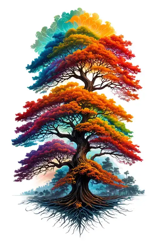 Psychedelic Tree