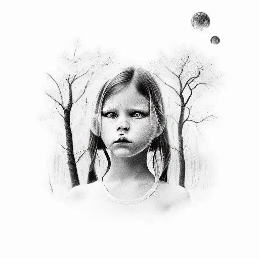 Little Girls In The Woods