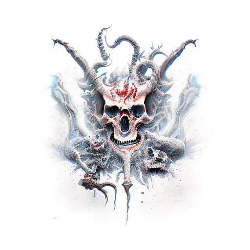 Demon Fighting Death