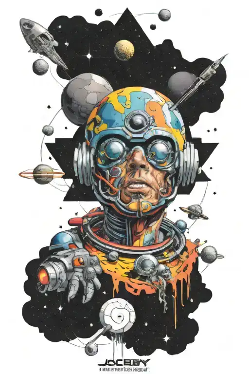 Jack Kirby Space Surrounded