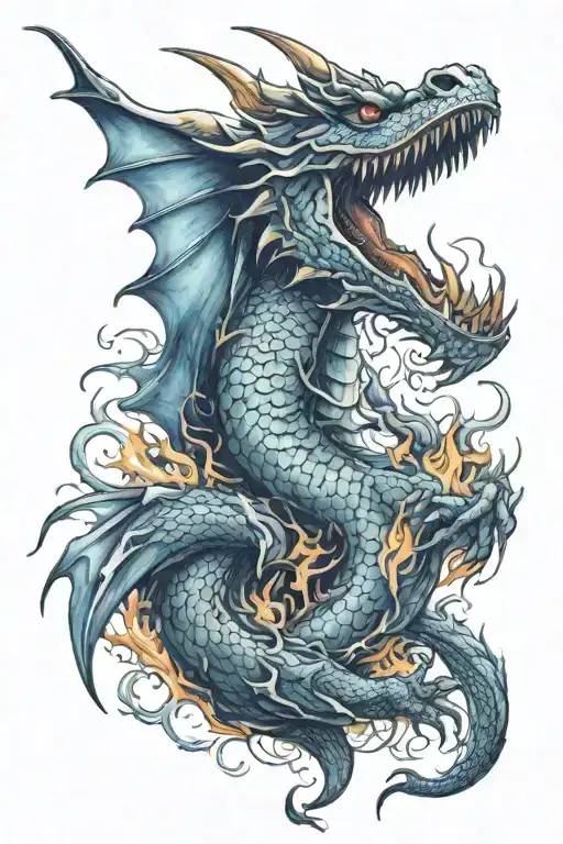 Dragon Breathing Fire