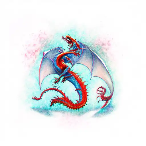 Altered Carbon Dragon Eating Tail