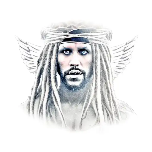 Jacob From The Bible With Dreads Wrestling The Angel