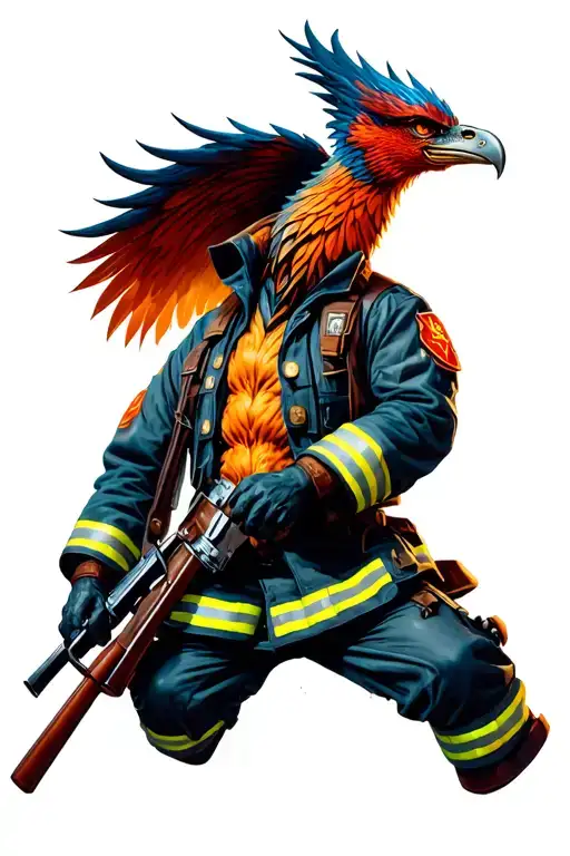 Phoenix Fireman Tournvis Book