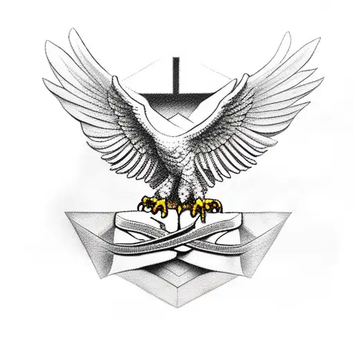 Eagle With Othodox Cross