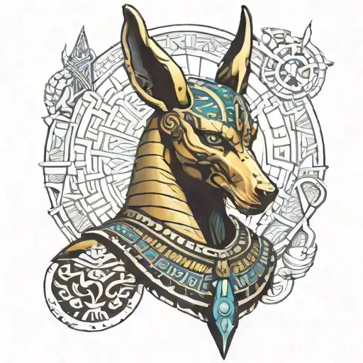 Egyptian God Anubis