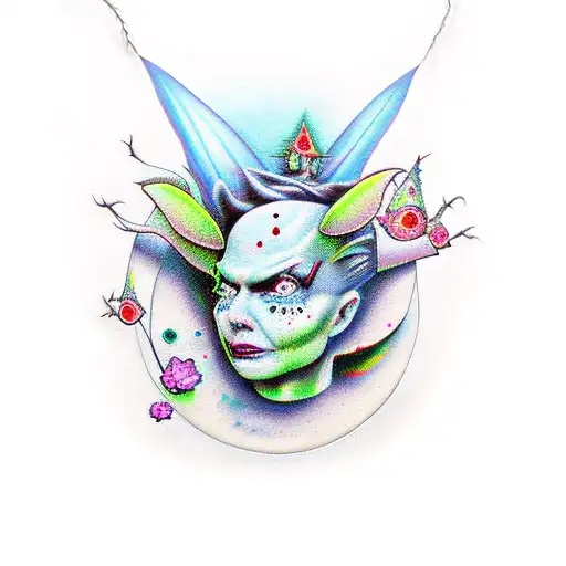 Evil Afraid To Fairy Light