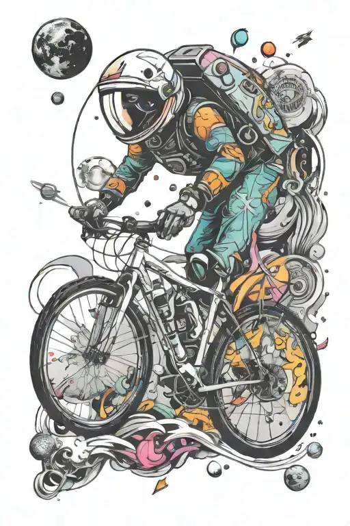 Space And Bicycle