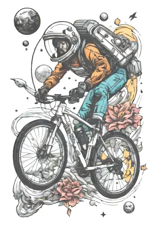 Space And Bicycle
