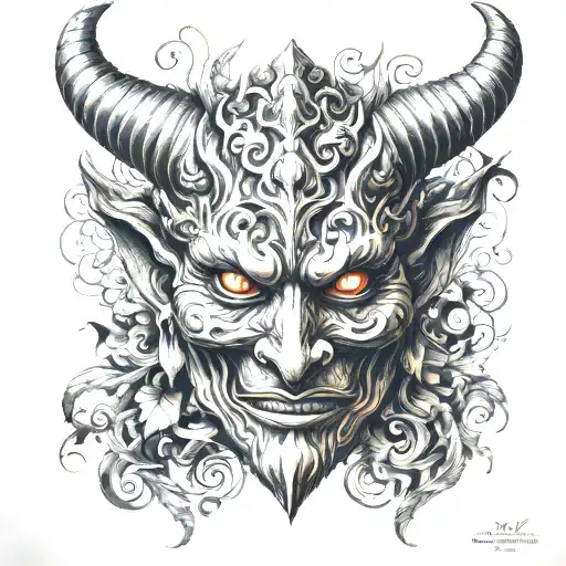 Hungarian Demon Mask